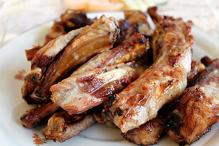plate of grilled chicken thumbnail