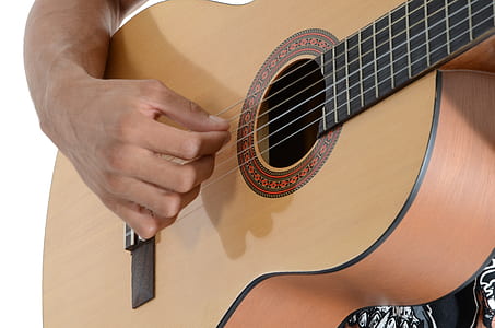 Beige Classical Guitar thumbnail