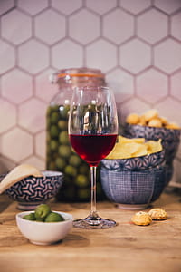 Red Wine In Kitchen Photo thumbnail