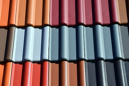 assorted-color roof tiles thumbnail