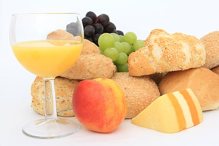 baked bread near clear wine glass thumbnail