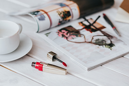 Coffee on a table with other items thumbnail