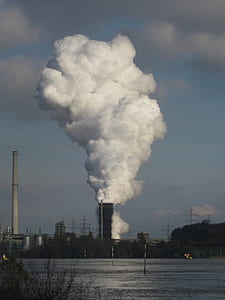 white smoke on factory during daytime thumbnail