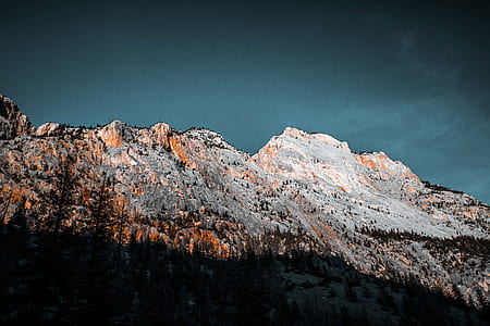 mountain peak during daytime thumbnail