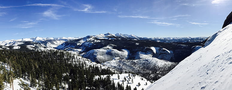 cold, glacier, snow, wood thumbnail