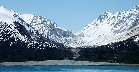 snow-capped mountain at daytime thumbnail