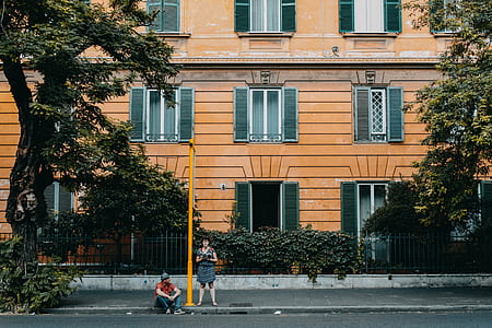 two person beside road thumbnail