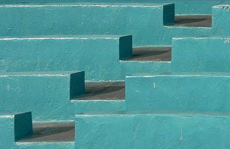 green concrete stadium seat thumbnail