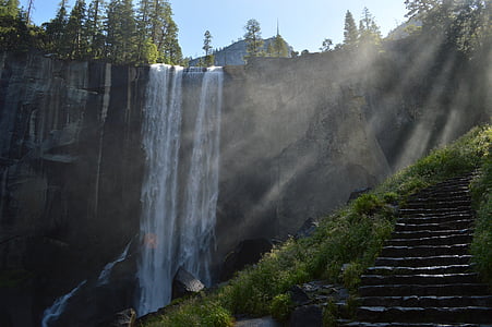 photography of waterfalls thumbnail
