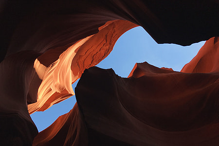 Rock formations at Antelope Canyon, Arizona thumbnail