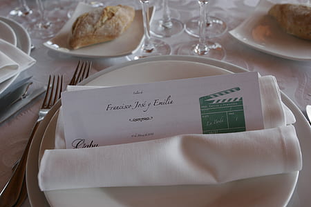 Francise Jose Emilia letter on plate thumbnail