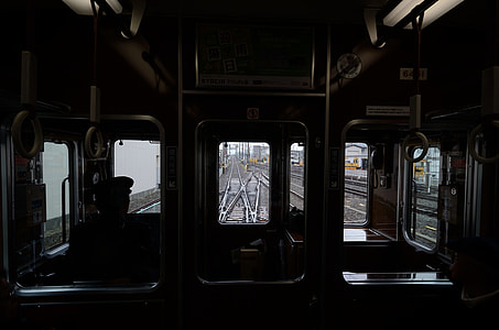 close-up photography on train interior thumbnail