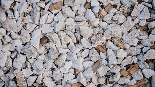 high angle photo of gray pebbles thumbnail