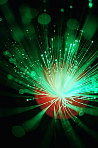 optical fibers, glass fiber, fibers, glow, light, background thumbnail