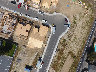 aerial view photography of of cars thumbnail