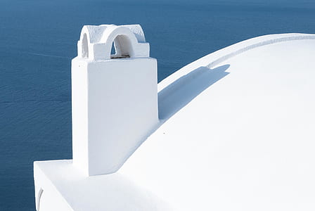 white attic on white house thumbnail