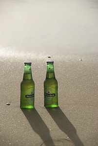 two Heineken bottles thumbnail