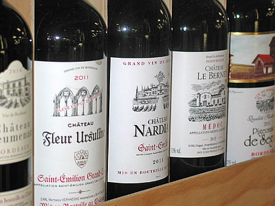 five Chateau bottles thumbnail