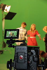 close-up photo of black video camera thumbnail