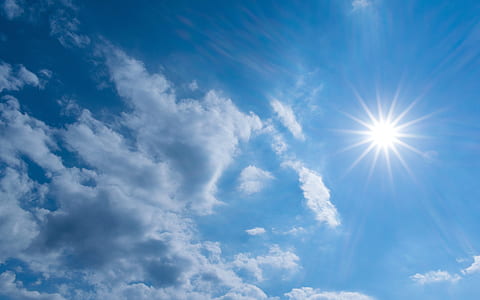 worm eye photography of sunny skies thumbnail
