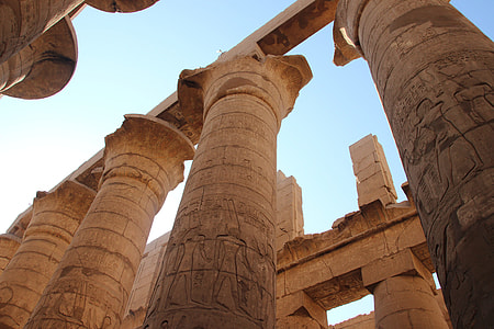 low-angle photography of stone structure thumbnail