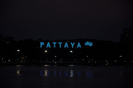 Pattay City building during night thumbnail