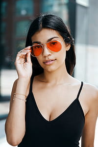 Modern Woman Posing In The City Photo thumbnail