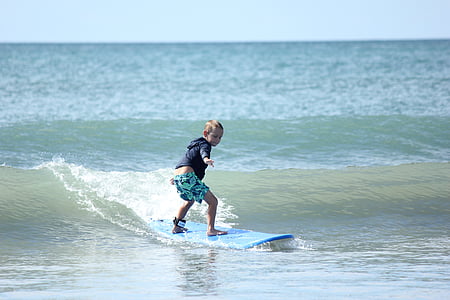 child surfing on body of water thumbnail