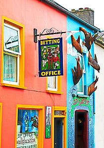 blue and green betting office signboard thumbnail