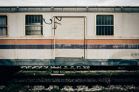 Old Train, train, railroad Track, transportation thumbnail