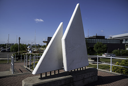 Artwork of two boards in Thunder Bay, Ontario, Canada thumbnail