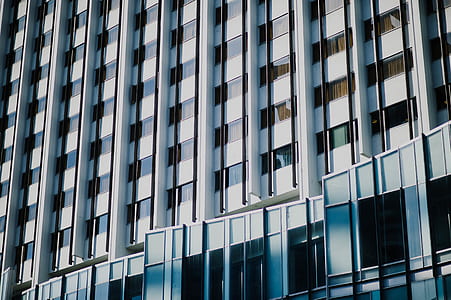 low-angle photography of buildings thumbnail