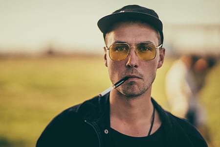 man smoking cigarette thumbnail