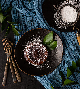 bowl of pastry on blue textile thumbnail