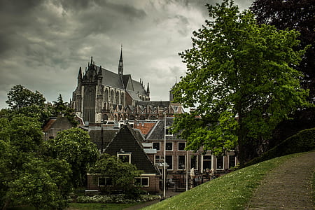 landscape, nature, sky, houses thumbnail