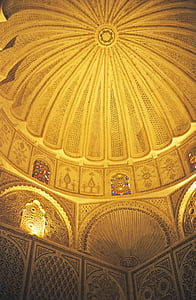 high-angle photo of cathedral roof thumbnail