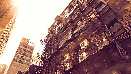 worms eye white concrete building thumbnail