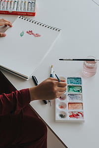 person doing painting thumbnail