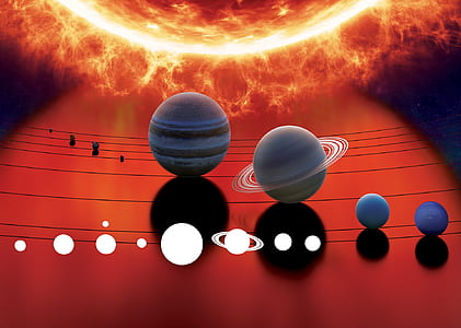solar system illustration thumbnail