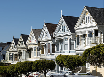 six similar link houses with trees thumbnail