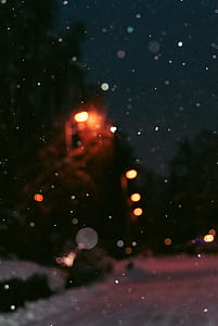 lights, dark, night, bokeh thumbnail