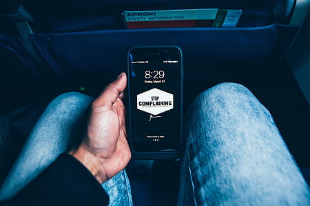person holding black Android smartphone thumbnail