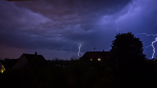 gray sky and thunder thumbnail