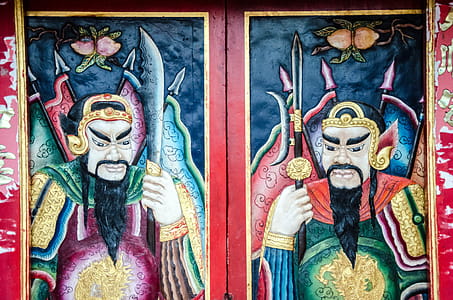 Chinese Arts style can easily find in Thai temple thumbnail