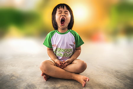 toddler wearing white and green t-shirt thumbnail