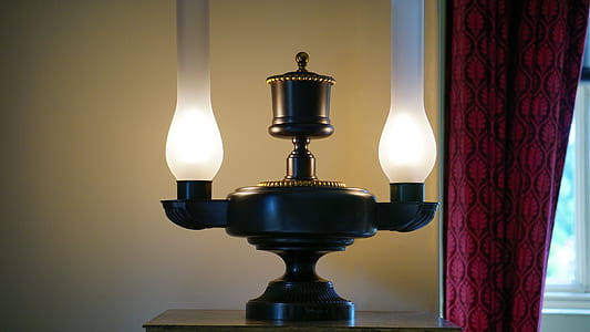 light, glass, vintage, table thumbnail