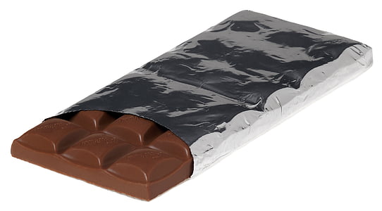 chocolate bar pack on white surface thumbnail