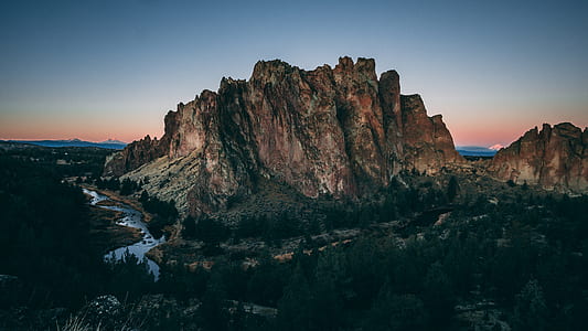 photography of brown mountain thumbnail