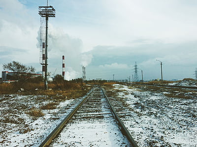 black metal train rails thumbnail
