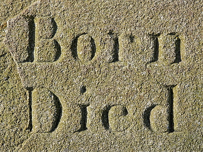 brown sand with Born Died-printed thumbnail